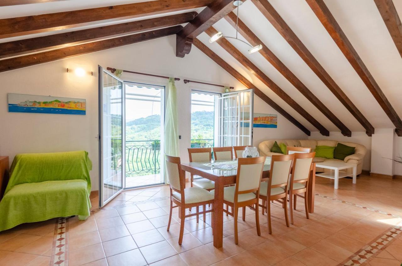 Ca' Do Pescou, Charming 2,Bedroom Apartment With Stunning Hill Views Overlooking The Greenery راباللو المظهر الخارجي الصورة